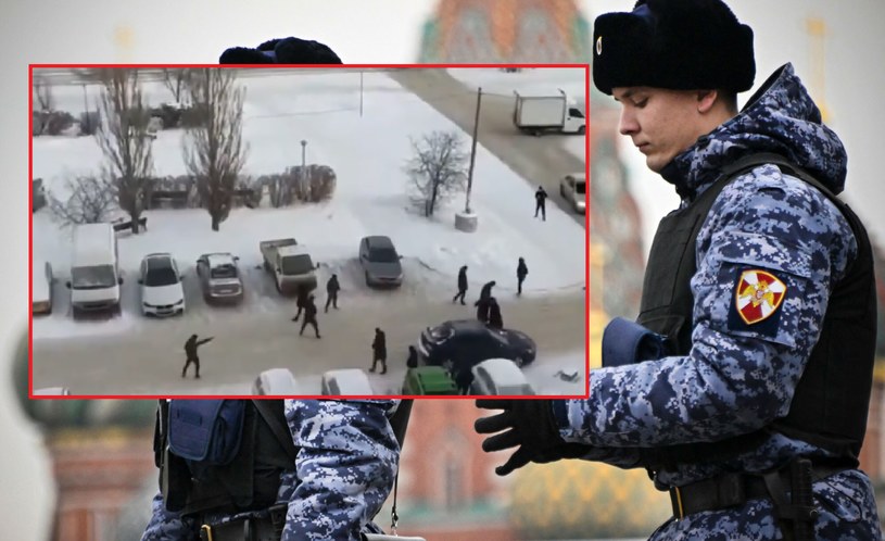 Bójka między właścicielami pawilonów przerodziła się w strzelaninę /ALEXANDER NEMENOV / AFP /East News