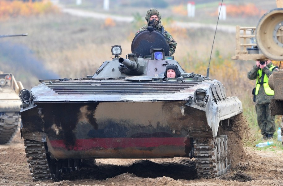 Bojowy wóz piechoty BWP-1 / 	Marcin Bielecki    /PAP