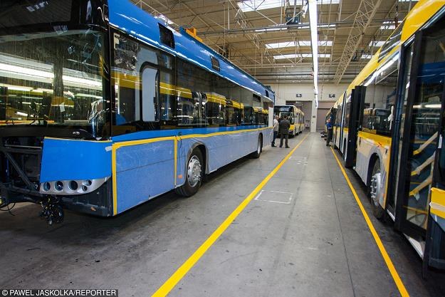Bolechowo - fabryka autobusów Solaris. Fot. Paweł Jaskółka /Reporter