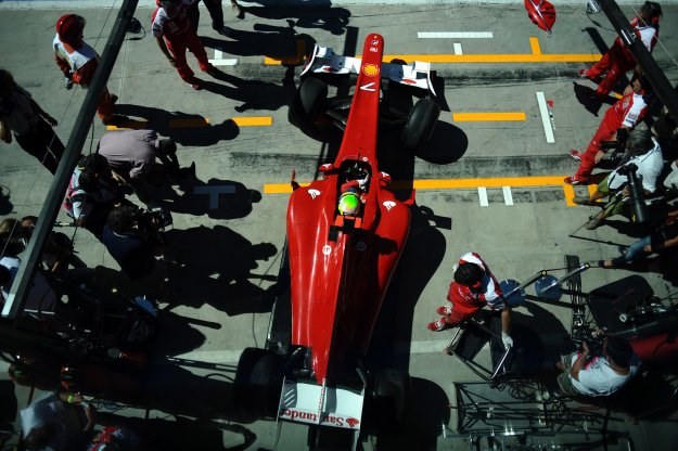 Bolid Ferrari Felipe Massy /AFP