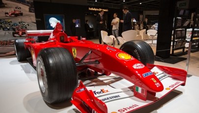 Bolid Michaela Schumachera sprzedany na... aukcji sztuki