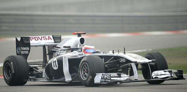 Bolid Williams-Cosworth prowadzony przez Rubensa Barrichello /AFP