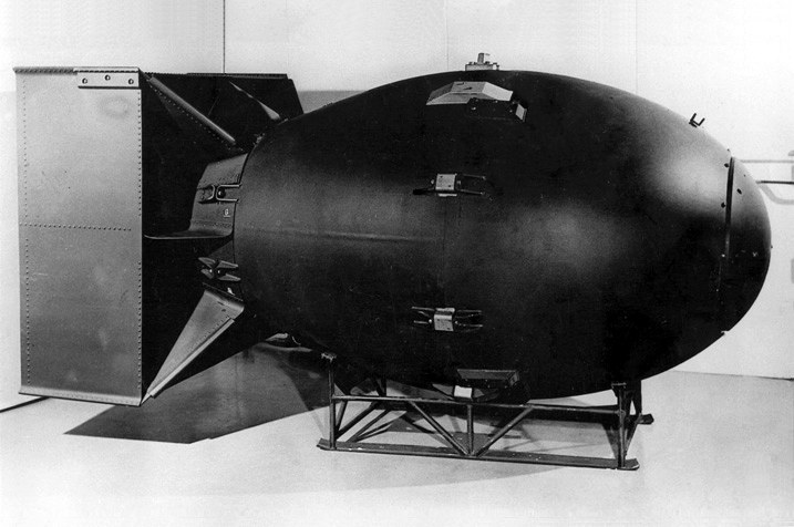Bomba atomowa "Fat Man", na której wzorowali się naukowcy /Wikimedia Commons /INTERIA.PL/materiały prasowe