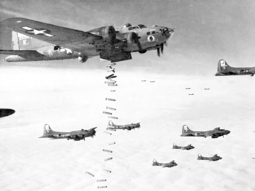 Bombowce B-17 /Agencja FORUM