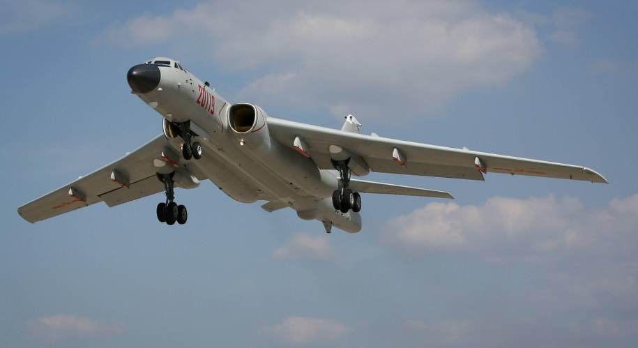 Bombowiec Xian H-6K /Leonid Faerberg /PAP/EPA