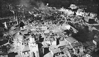 Bomby spadły na Wieluń. Pierwsze miasto zniszczone w II wojnie światowej