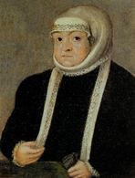 Bona, portret królowej z warsztatu Łukasza Cranacha Młodszego /Encyklopedia Internautica