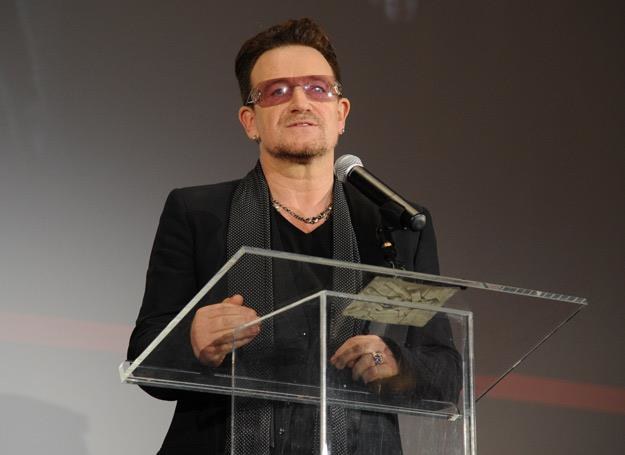 Bono od kilku lat "kolęduje" na ulicach Dublina - fot. Bryan Bedder /Getty Images/Flash Press Media