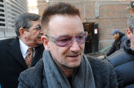 Bono (U2) ma wpływ na Amerykę fot. Brad Barket /Getty Images/Flash Press Media