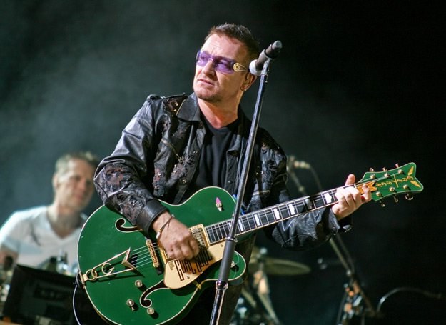 Bono (U2) na koncertach prezentuje już nowe utwory /fot. Bartosz Nowicki
