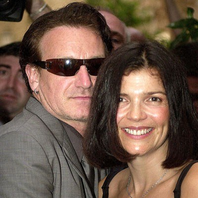 Bono z żoną Ali Hewson /AFP