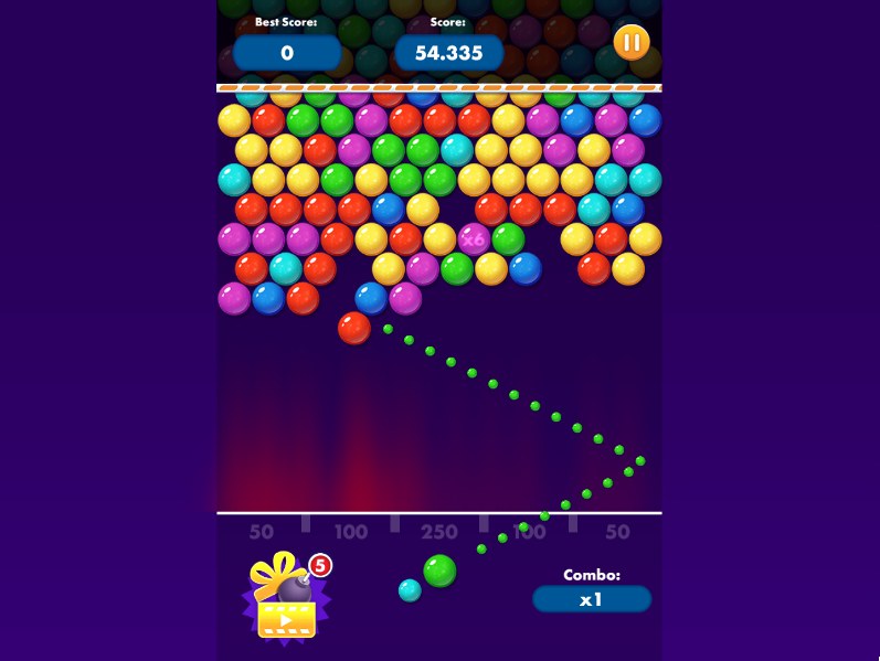 Bonus w grze Bubble Shooter Pro 2