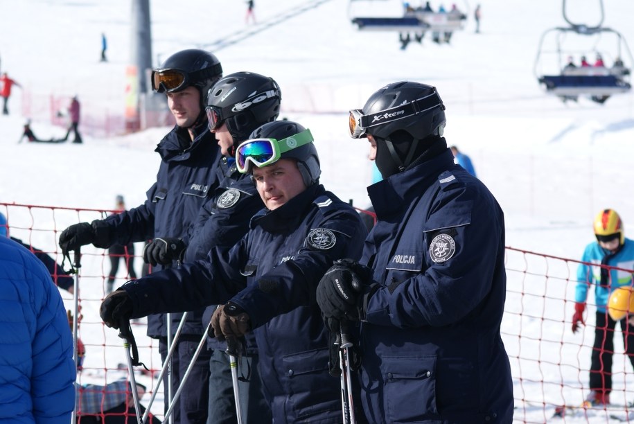 BOR-owcy na stoku /Jacek Skóra /RMF FM