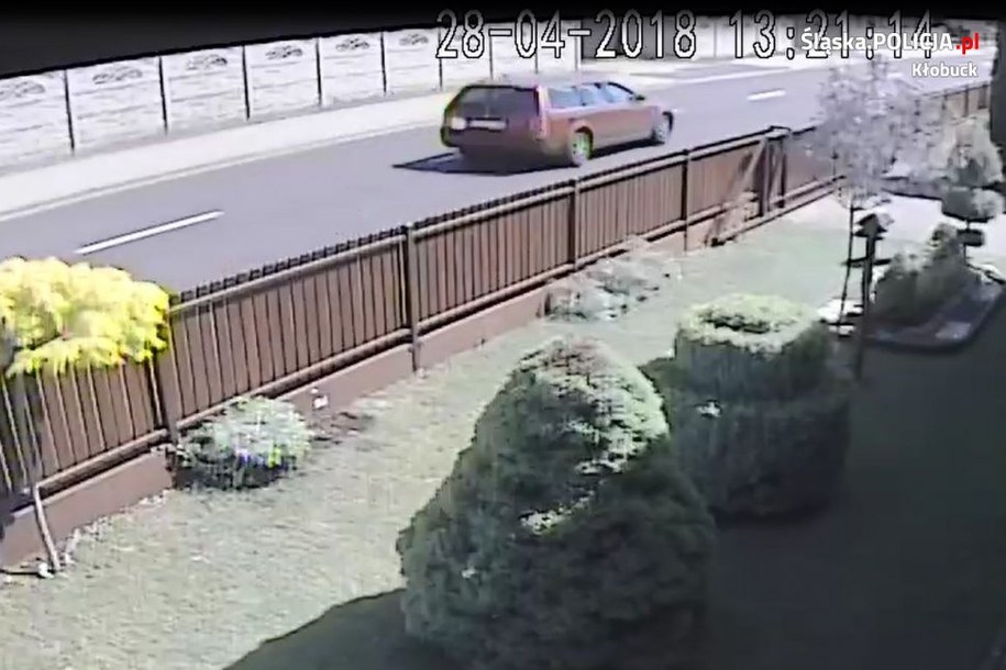 Bordowego auta poszukuje policja /Policja /