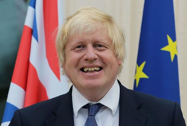 Boris Johnson, minister spraw zagranicznych W. Brytanii, entuzjasta Brexitu /AFP