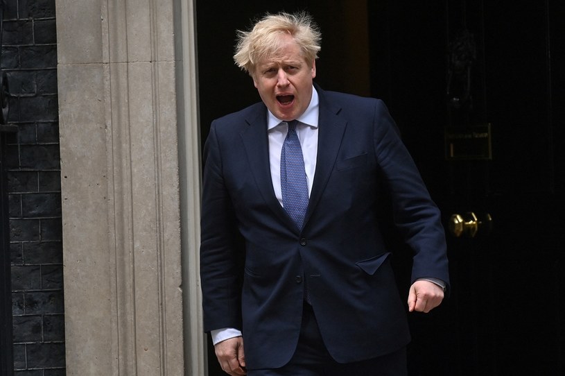 Boris Johnson na Downing Street /AFP