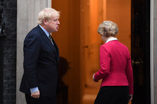 Boris Johnson rozmawiał z Ursulą von der Leyen."Nie ma na razie warunków do porozumienia"
