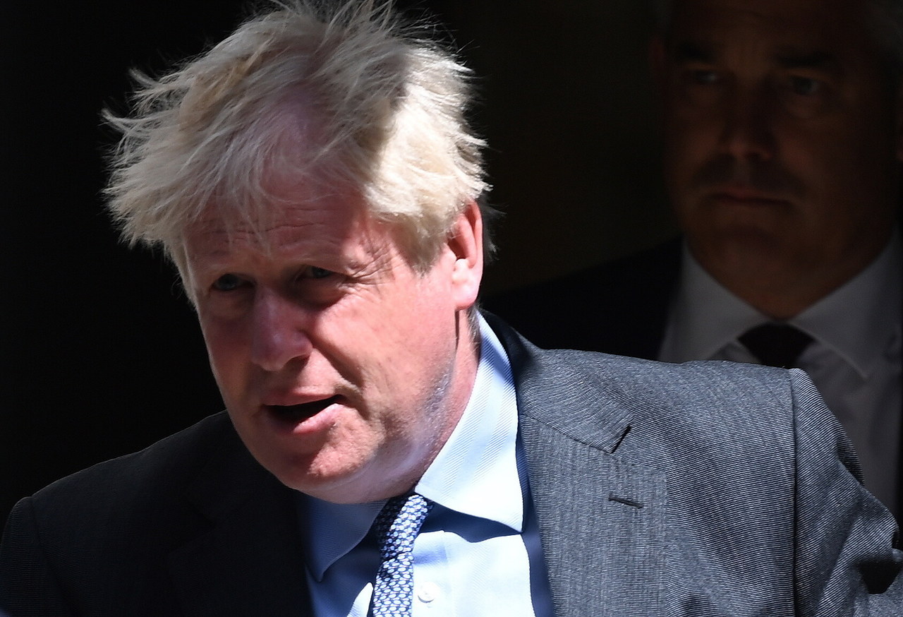 Boris Johnson z niezapowiedzianą wizytą w Kijowie. „Wspaniały przyjaciel”