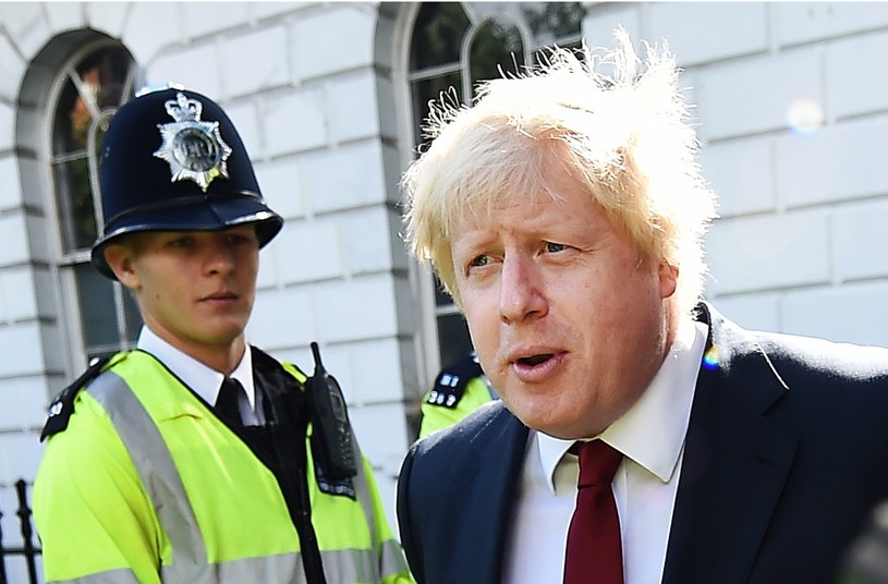 Boris Johnson /ANDY RAIN /PAP/EPA