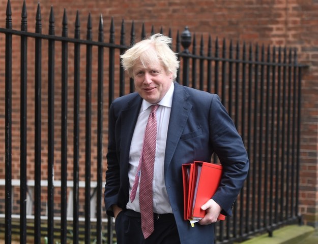 Boris Johnson /FACUNDO ARRIZABALAGA /PAP/EPA