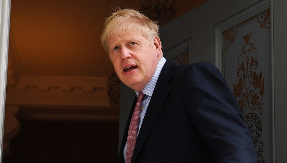 Boris Johnson /ANDY RAIN /PAP/EPA
