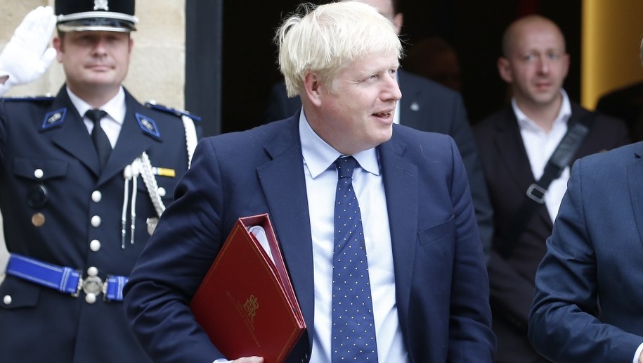 Boris Johnson /JULIEN WARNAND /PAP/EPA