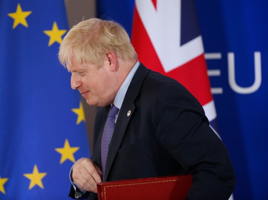 Boris Johnson /JULIEN WARNAND /PAP/EPA