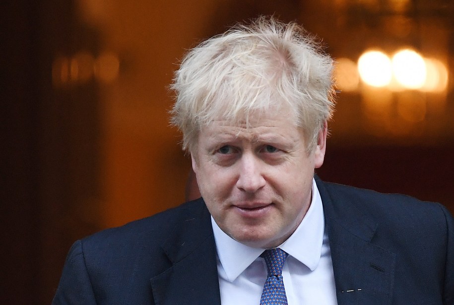 Boris Johnson /ANDY RAIN /PAP/EPA