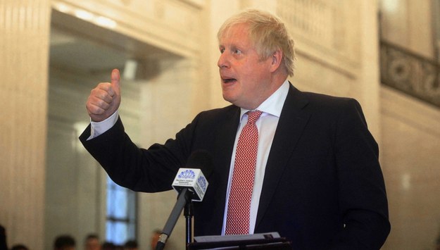 Boris Johnson /MARK MARLOW  /PAP/EPA