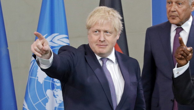 Boris Johnson /OMER MESSINGER  /PAP/EPA