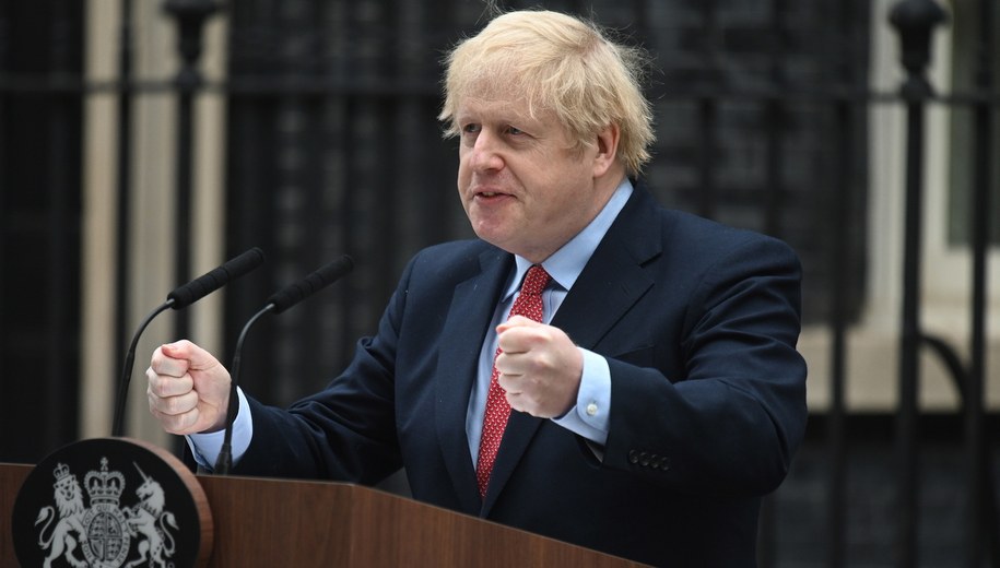 Boris Johnson /NEIL HALL /PAP/EPA