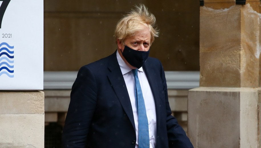 Boris Johnson /HOLLIE ADAMS / POOL /PAP/EPA