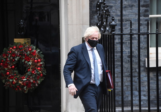 Boris Johnson /NEIL HALL /PAP/EPA