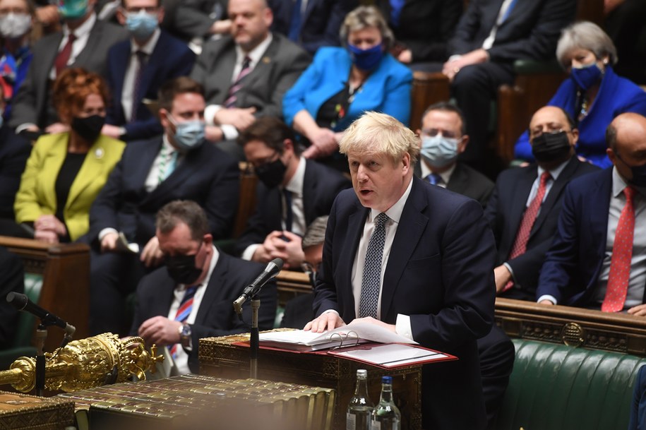 Boris Johnson /UK PARLIAMENT/JESSICA TAYLOR HANDOUT /PAP/EPA