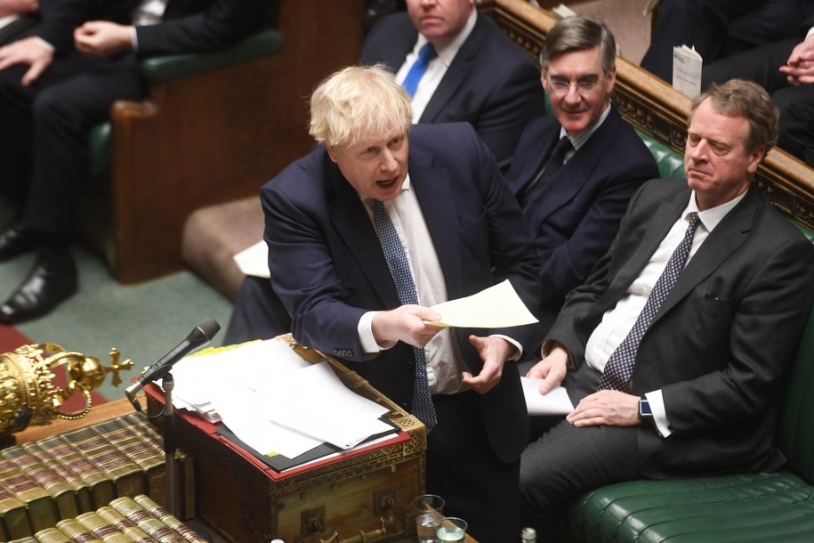 Boris Johnson /UK PARLIAMENT/JESSICA TAYLOR HANDOUT /PAP/EPA