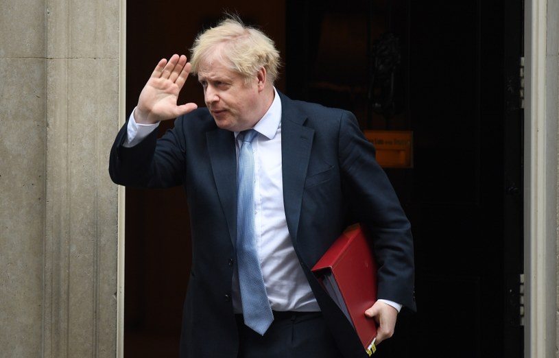 Boris Johnson /ANDY RAIN /PAP/EPA