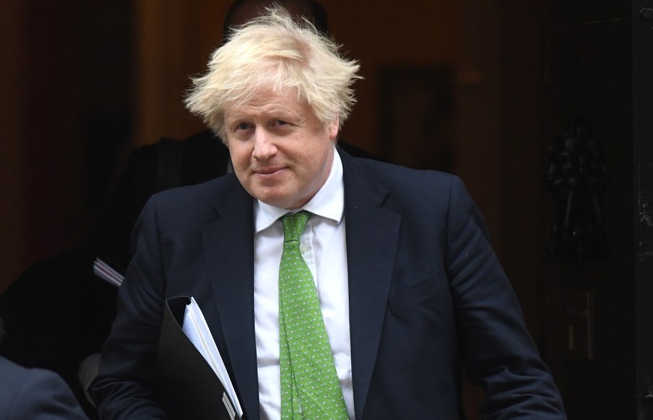 Boris Johnson /NEIL HALL /PAP/EPA