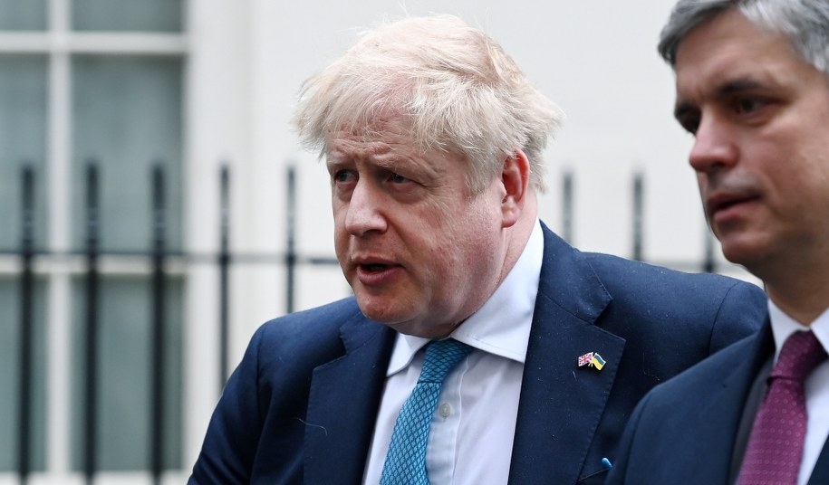 Boris Johnson /ANDY RAIN /PAP/EPA