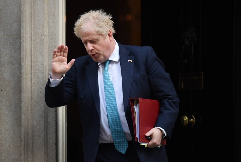 Boris Johnson /ANDY RAIN /PAP/EPA