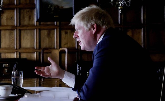 Boris Johnson /Andrew Parsons / No10 Downing Street HANDOUT /PAP/EPA