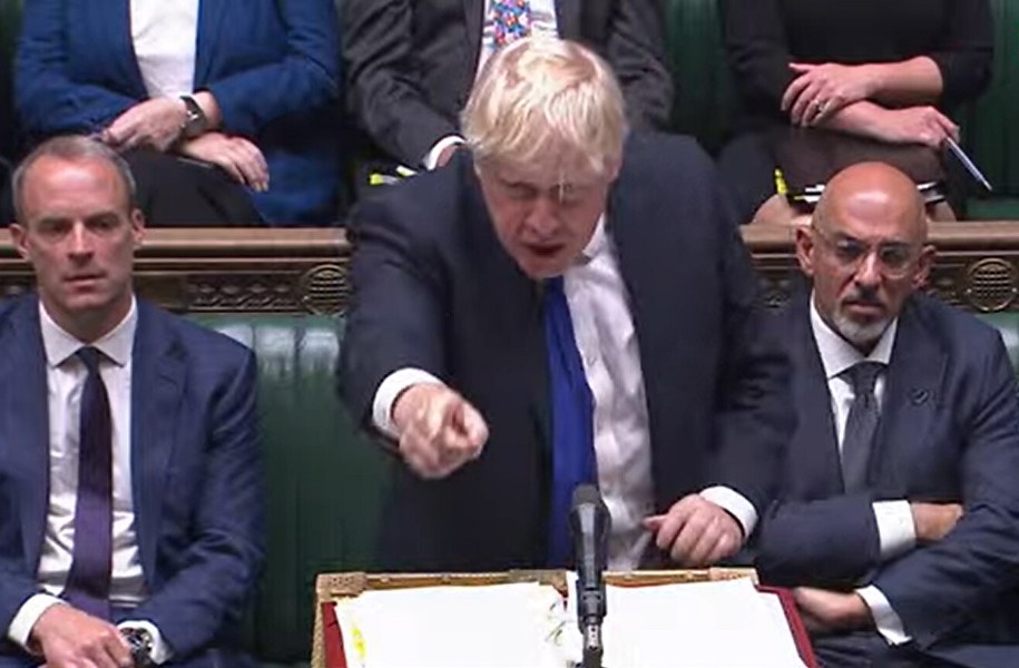 Boris Johnson / UK PARLIAMENT  /PAP/EPA