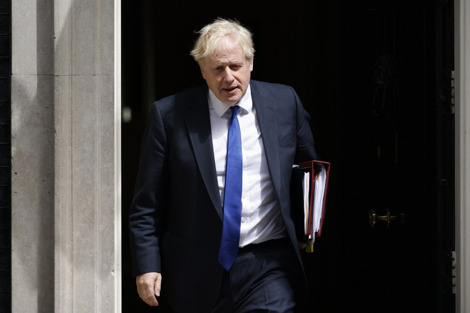 Boris Johnson /Tolga Akmen /PAP/EPA