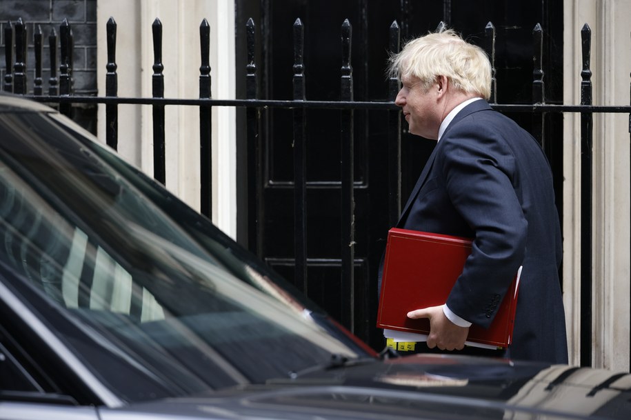 Boris Johnson /Tolga Akmen /PAP/EPA