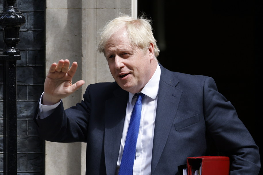 Boris Johnson /Tolga Akmen /PAP/EPA