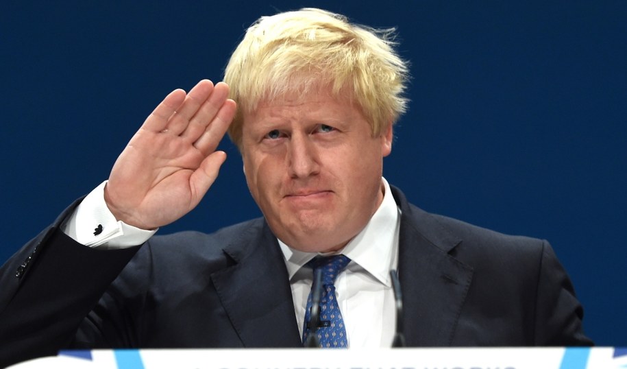 Boris Johnson /FACUNDO ARRIZABALAGA /PAP/EPA