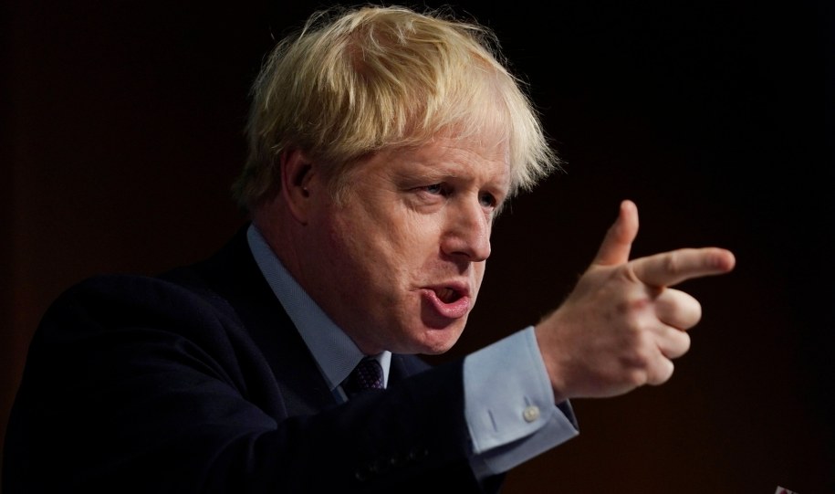 Boris Johnson /WILL OLIVER  /PAP/EPA