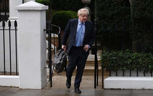 Boris Johnson /NEIL HALL /PAP/EPA