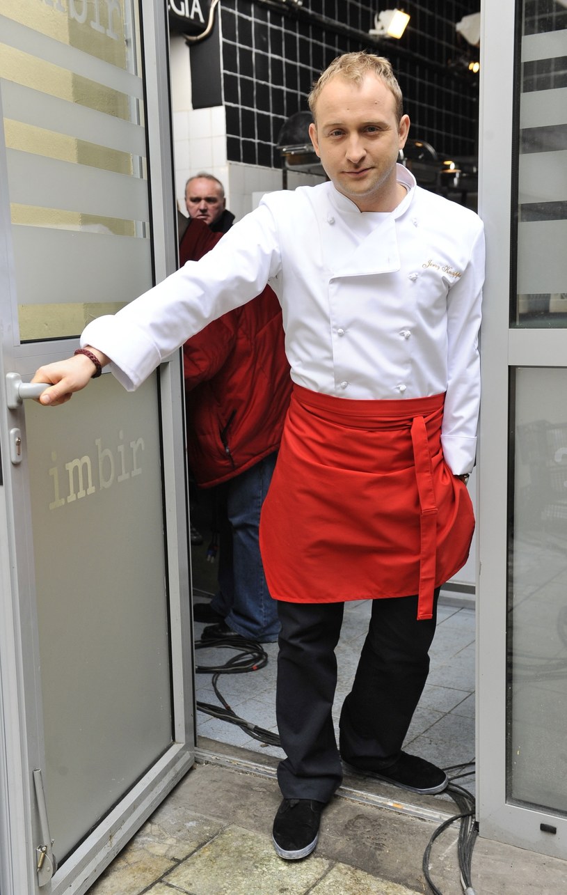 Borys bardzo przekonująco gra szefa kuchni Jerzego w serialu „Przepis na życie”. Czy równie przekonujący będzie jako szef własnej restauracji, już niebawem ocenią pierwsi goście. /Jarosław Antoniak /MWMedia