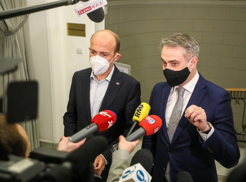 Borys Budka i Krzysztof Gawkowski / 	Jakub Kamiński    /East News