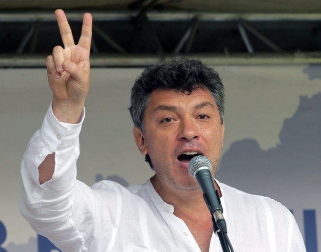 Borys Niemcow - zdj. z 25 czerwca 2011 roku /SERGEI CHIRIKOV /PAP/EPA